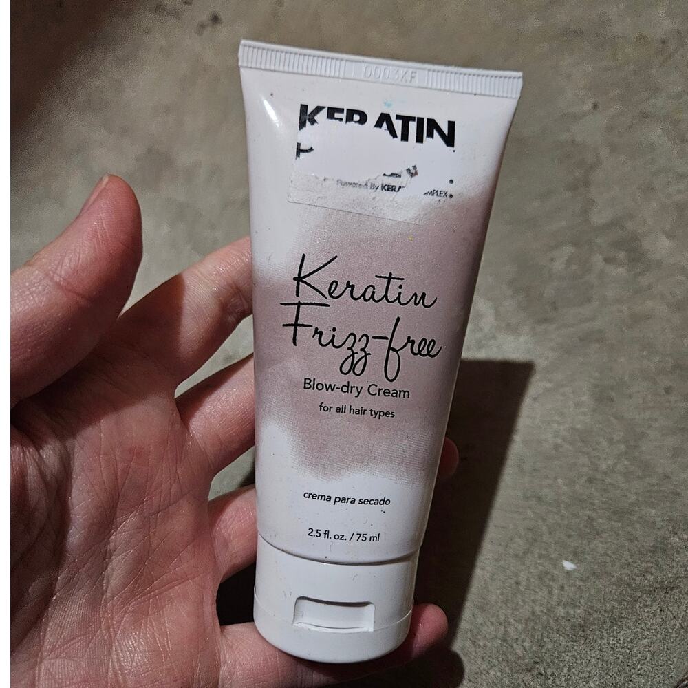 Keratin Perfect Keratin Frizz Free Blow-Dry Cream ~ NEW ~ 75ml / 2.5 fl.oz.